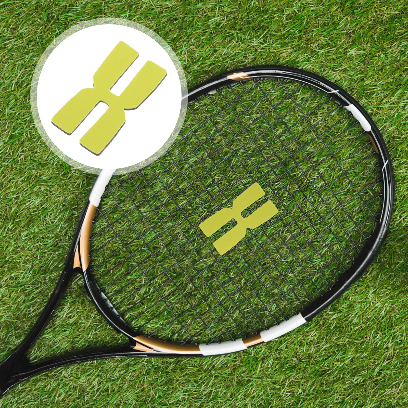 

H Shaped Weighted Pad Silicone Weighted Pad For Tennis Weighting Tool Balance Enhancer Durable Racket Accessories Tennis