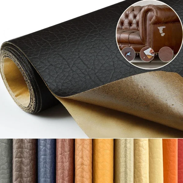 1 Roll Leather Repair Tape Self-Adhesive Leather Subsidies Patch Couches Repair Stickers For Sofa Fabrics Furniture Driver Seats