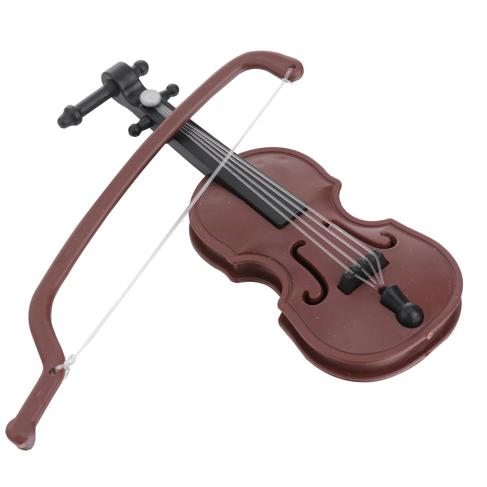 

Wood Grain Violin Pendant Christmas Macrame Accessories Tiny That Plays Music Ornament Ornaments Decorations