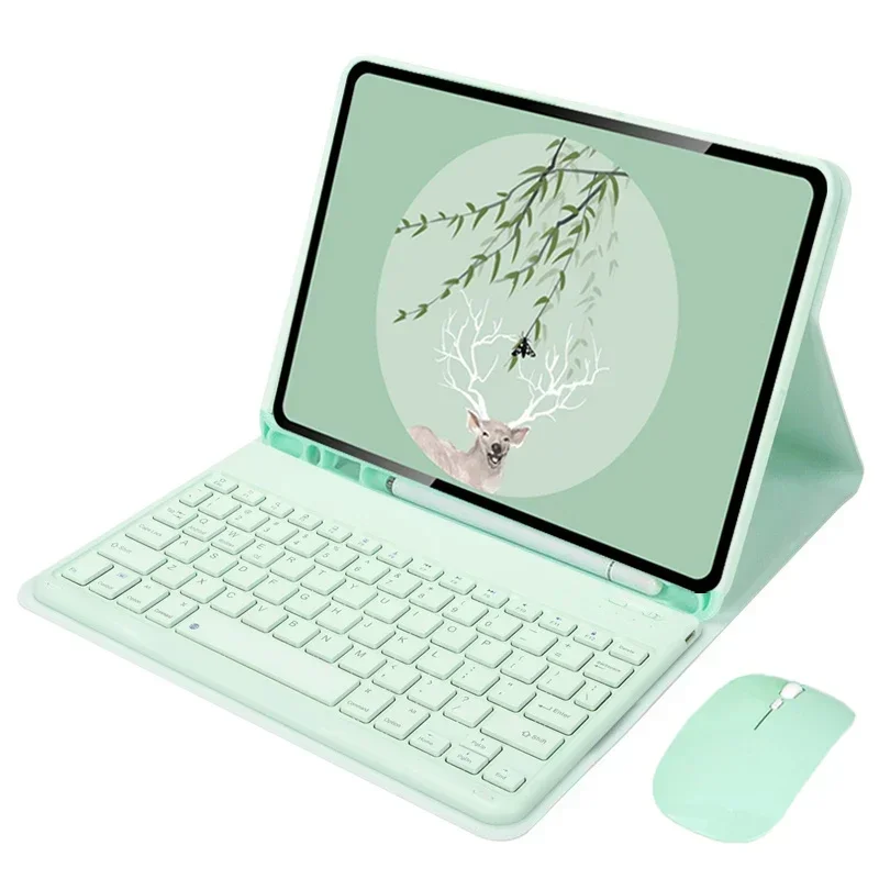 

Чехол с клавиатурой для Samsung Galaxy Tab S10 Lite 10,9 дюймов 2025 SM-X400 SM-X406B Чехол с подставкой для карандашей Клавиатура для планшетов