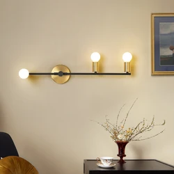 LED Modern Wall Lamp For Home Indoor Bedroom Dinning Room Aisle Corridor Lighting Sconce Background E27 Bulb Wall Light Fixtures