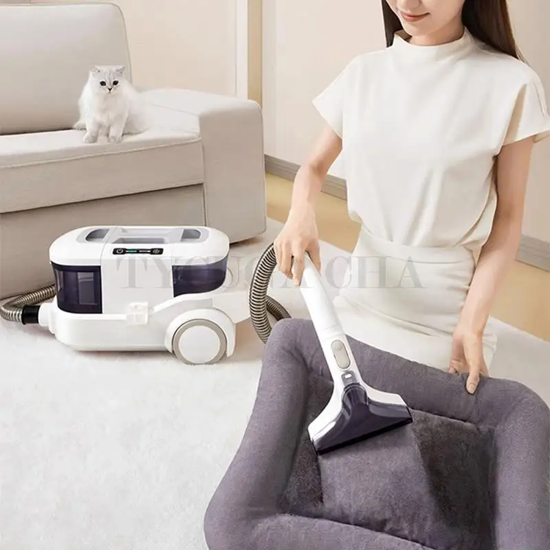 800 واط متعددة الوظائف أريكة قماش السجاد آلة نظيفة رذاذ شفط المتكاملة السجاد فراش الأنظف للمنزل سيارة استخدام 220/110 فولت #3