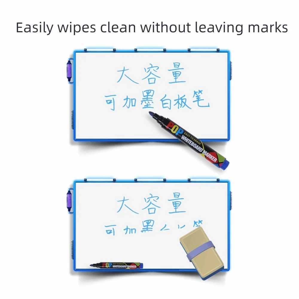 

8/12 Colors Whiteboard Markers Erasable Refillable Marker Pen Whiteboard Marker Set