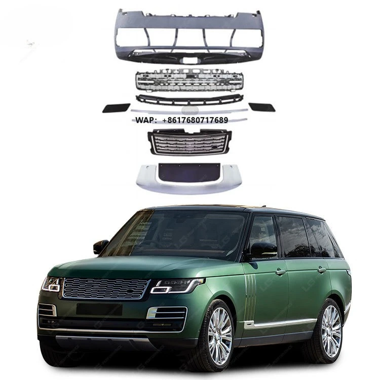 High Quality Upgrade Car Exterior Front Bumper Body Kit for Range Rover  Facelift Accessories with Excellent Fitment and Quality
