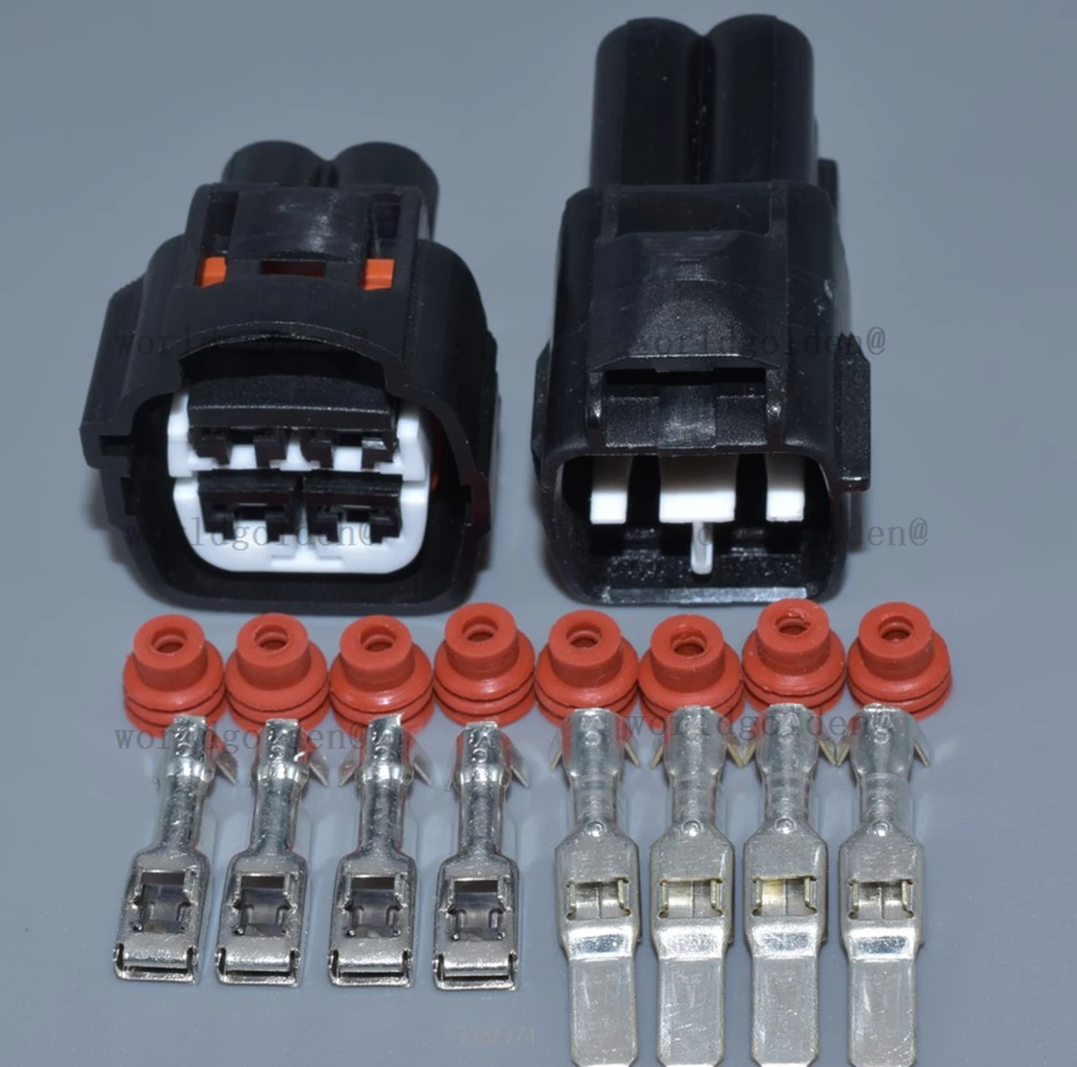 4Pin  Harness Plug Kit 7283‑7041‑40 7282‑7041‑40 for Universal Vehicles Sensor Lamp Harness Daily Maintenance car connector