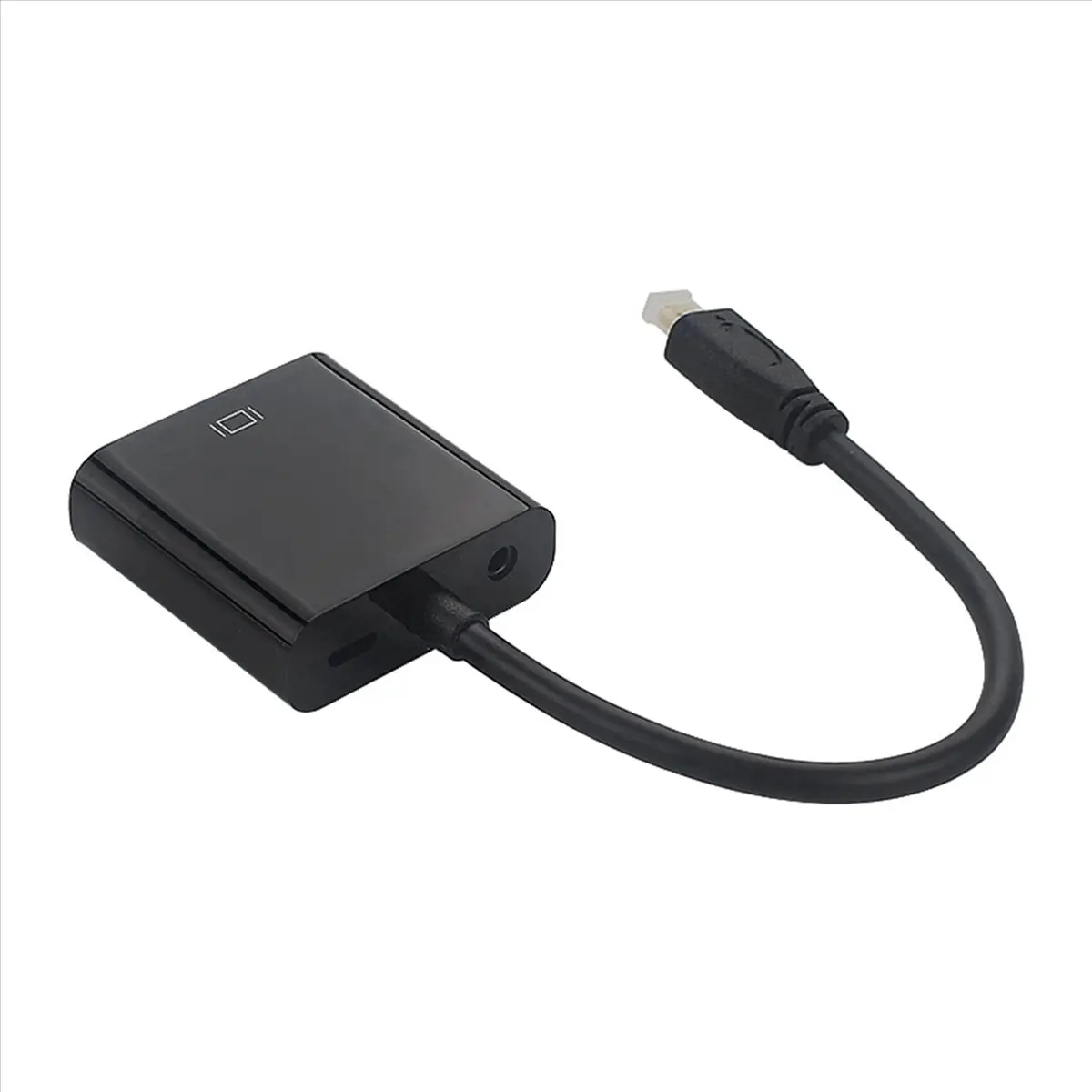 

Кабель-адаптер Micro-HDMI-VGA 10X, видеоконвертер 1080P с аудиоразъемом, USB-кабель питания для Xbox, камеры, Raspberry Pi 4