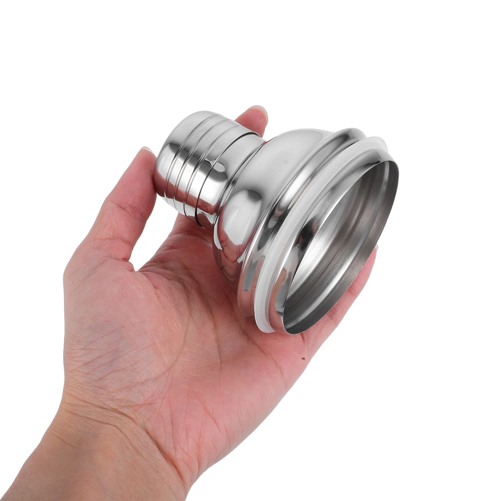 

Stainless Steel Cocktail Shaker Lid 2.9inch Replacement Cover Leak-Proof Easy Clean Bar Accessory for Home Parties Professional