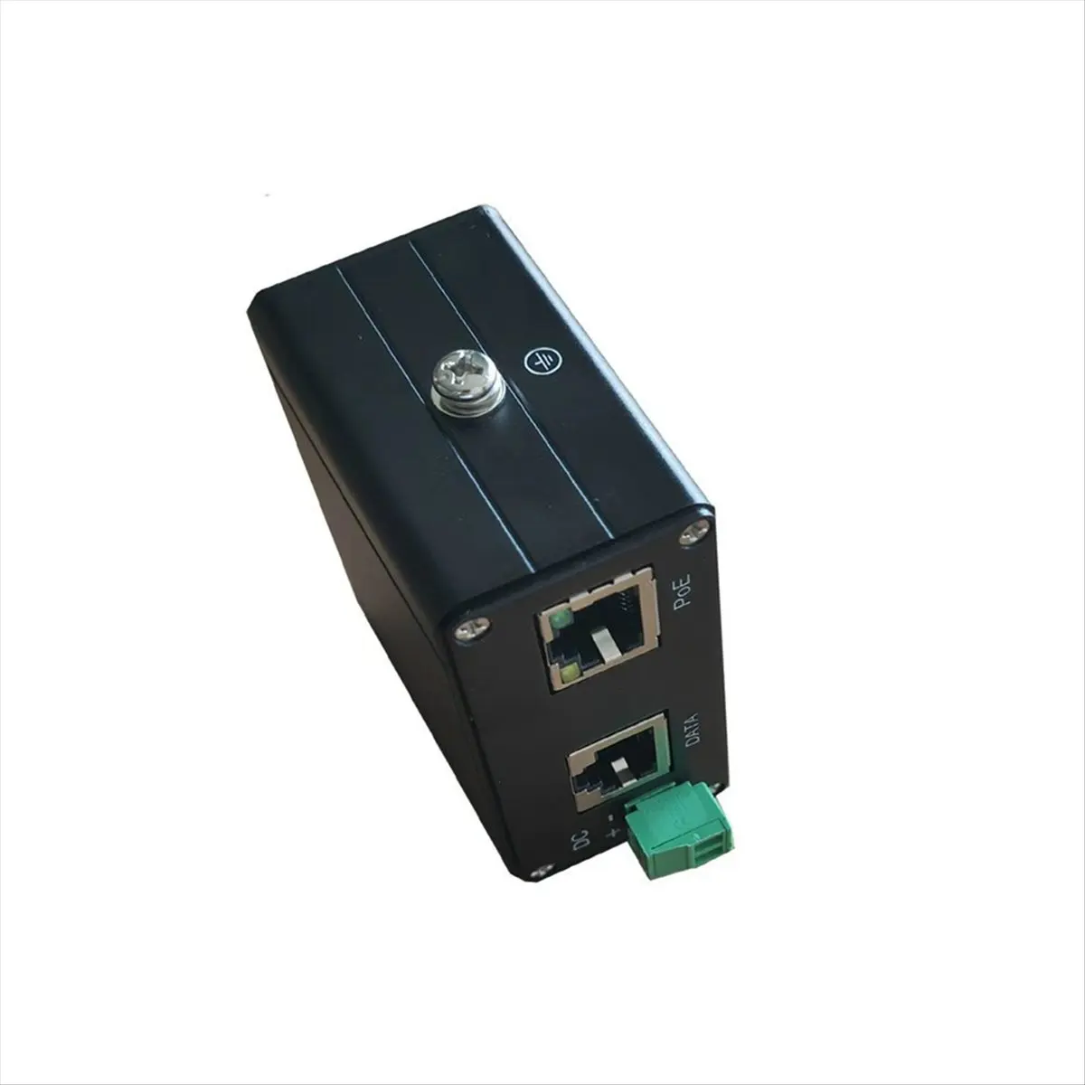 

35W 2.5Gbps Industrial POE Injector 12-60Vdc Input 55V 0.6A Output Passive Power over Ethernet for Networking Devices