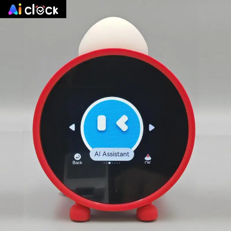 Nuovo sveglia divertente elettronica intelligente AI con testa a fungo divertente con sveglia dialogo Q&A regalo multilingue