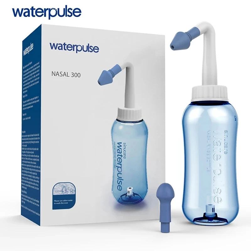 Waterpulse Nasal Wash Bottle Medical Nose rinitis Cleaner Child rinse washer Pot rinite Allergic Sinusite Irrigator Sneezer