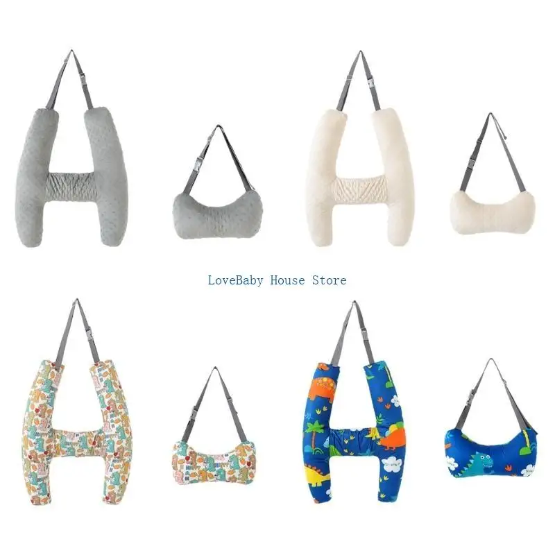 

BX0D Car Sleep Head Поддержка подушки для ребенка h-образной обратной стороны