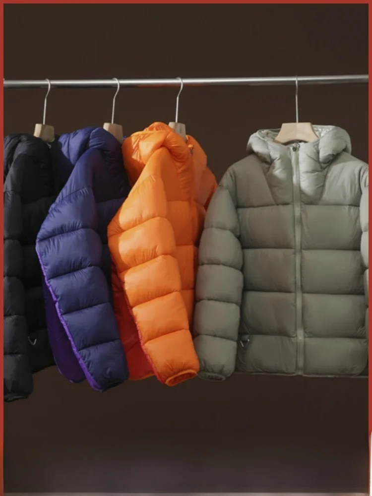 الثقيلة الوزن Thiened عالية البفن الدافئة القطن Jaet في الهواء الطلق الشباب Faion الوقوف صالح معطف مقنع الشتاء ملابس غير رسمية