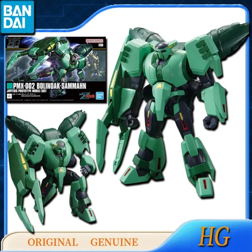 반다이 정품 HG 건담 1/144 PMX-002 BOLINOAK-SAMMAHN 애니메이션 액션 피규어 장난감, 어린이 선물 조립 모델 장식품 