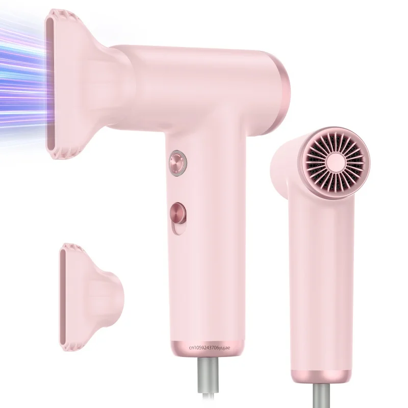 Popular Mini Hair Dryer Portable Travel Constant Temperature Hair Care Negative Ion Cold And Hot Air Gear High-Speed Blower 2025
