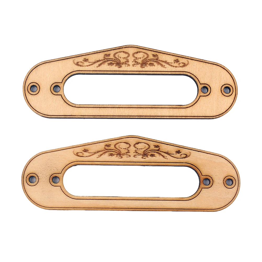 

2Pcs Guitar Pickup Frame Mounting Ring for Tl Style Electric Guitars Flat Single Coil Pickup Ring 15Mm Inner Hole Width Khaki