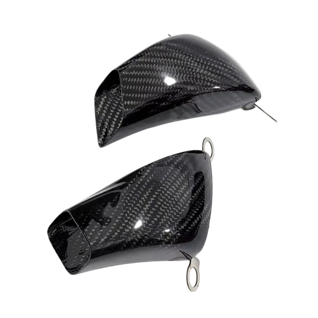 For BMW S1000R/RR M1000R/RR HP4 S1000XR M1000XR 100% Carbon Fiber Motorcycle Front Brake Air Duct Caliper Radiator Cover