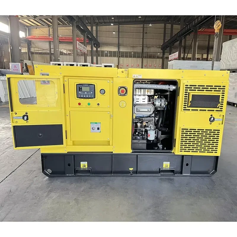 3 Phase 15 KVA 12 KW 50Hz Silent Generator Ricardo with Auto Start Remote Start Open Frame ATS