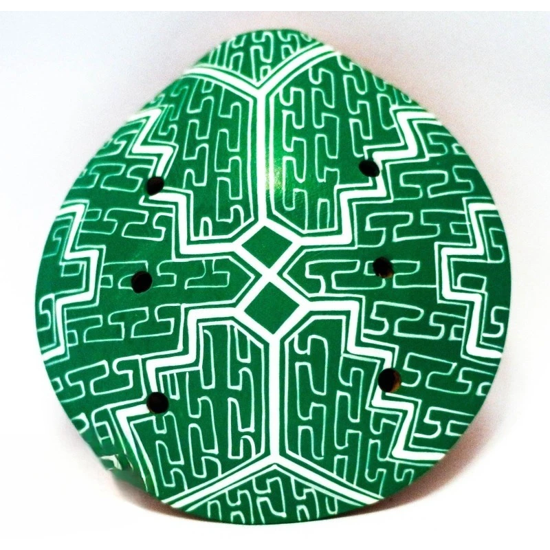 Large ocarina, ocarina, handmade and hand-painted musical instruments