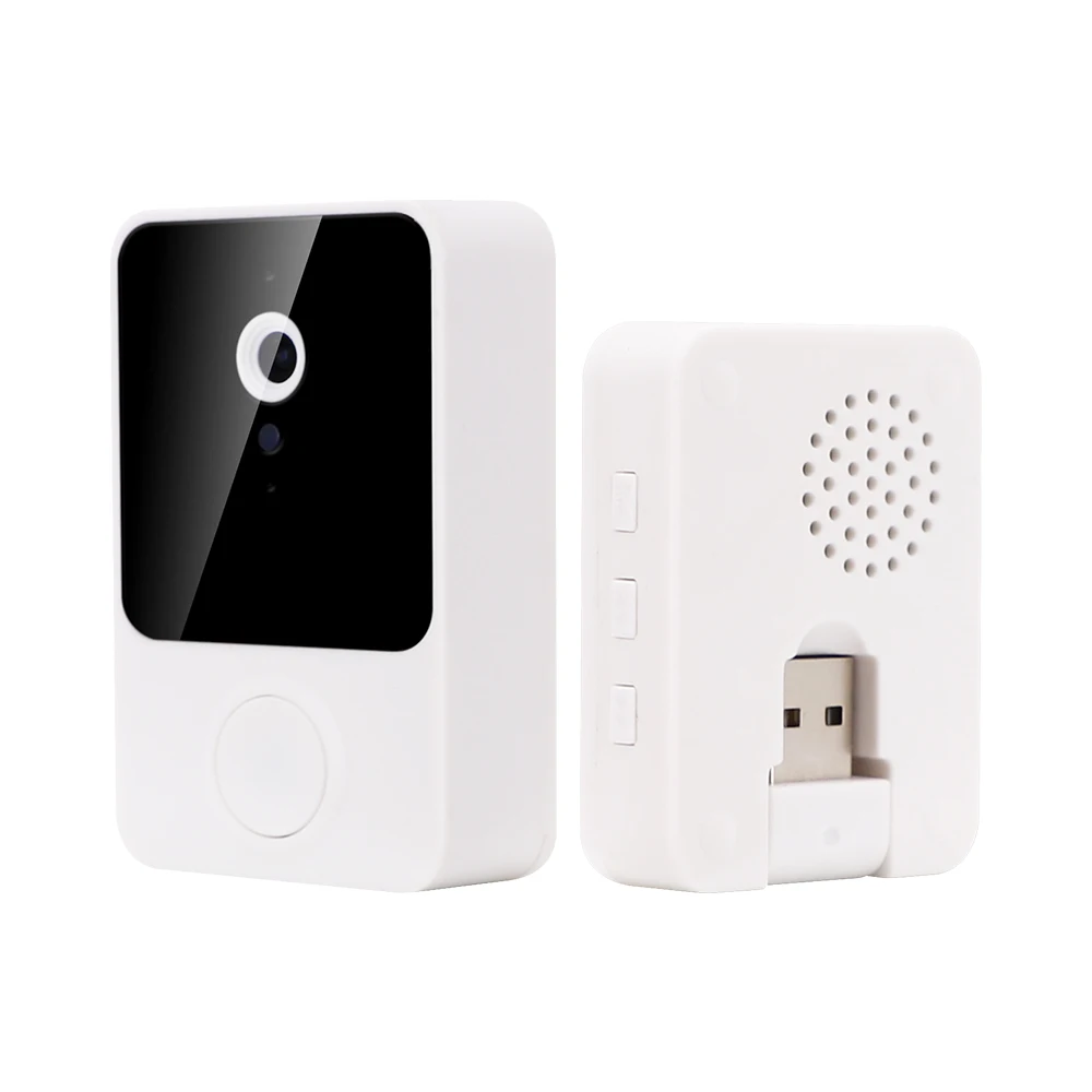 Linklemo APP Wireless WIFI Doorbell Free Cloud Storage WIFI+Bluetooth Pairing  Long Time Standby Video Door Phone