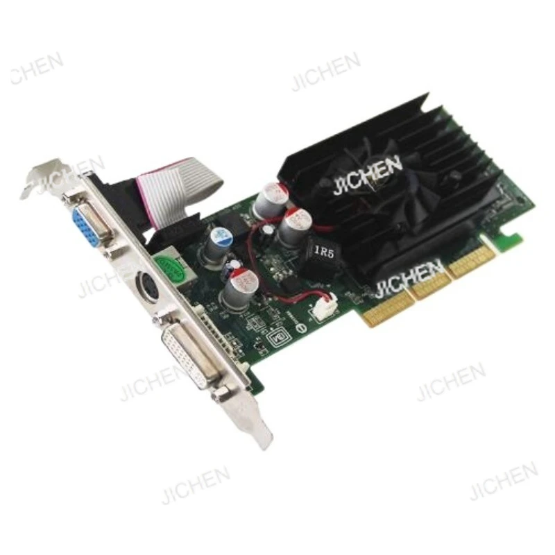 

Видеокарта FX6200 AGP, DDR2, 256 МБ/512 МБ, совместимость с 4X/8X AGP, новая видеокарта AGP с выходами CRT, DVI, S-Video