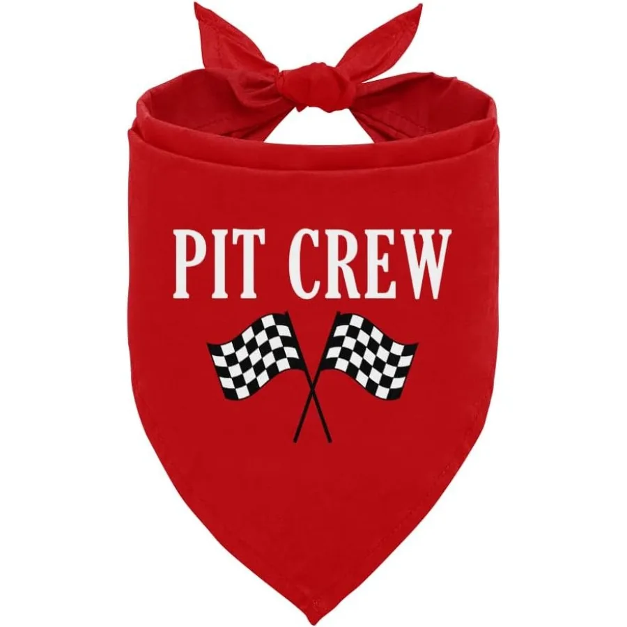 Pit Crew Dog Bandan…