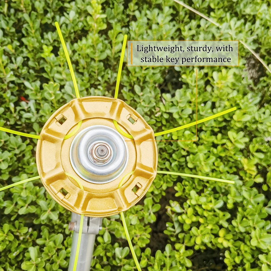 رأس تشذيب القرص MICROGUO مع فتحة تركيب M1 بوصة، مع غطاء واقي، 12 حبل، خفيف الوزن وقوي، أداء مستقر #2