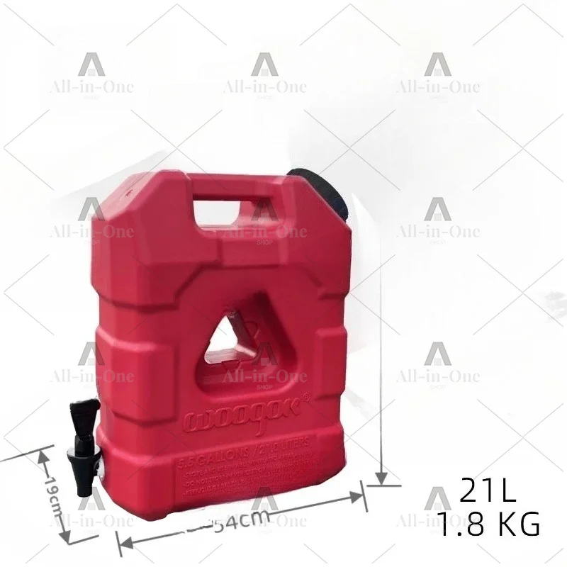 Roof water tank outdoor bucket side hanging camping bath shower water storage PE water tank kettle off-road car