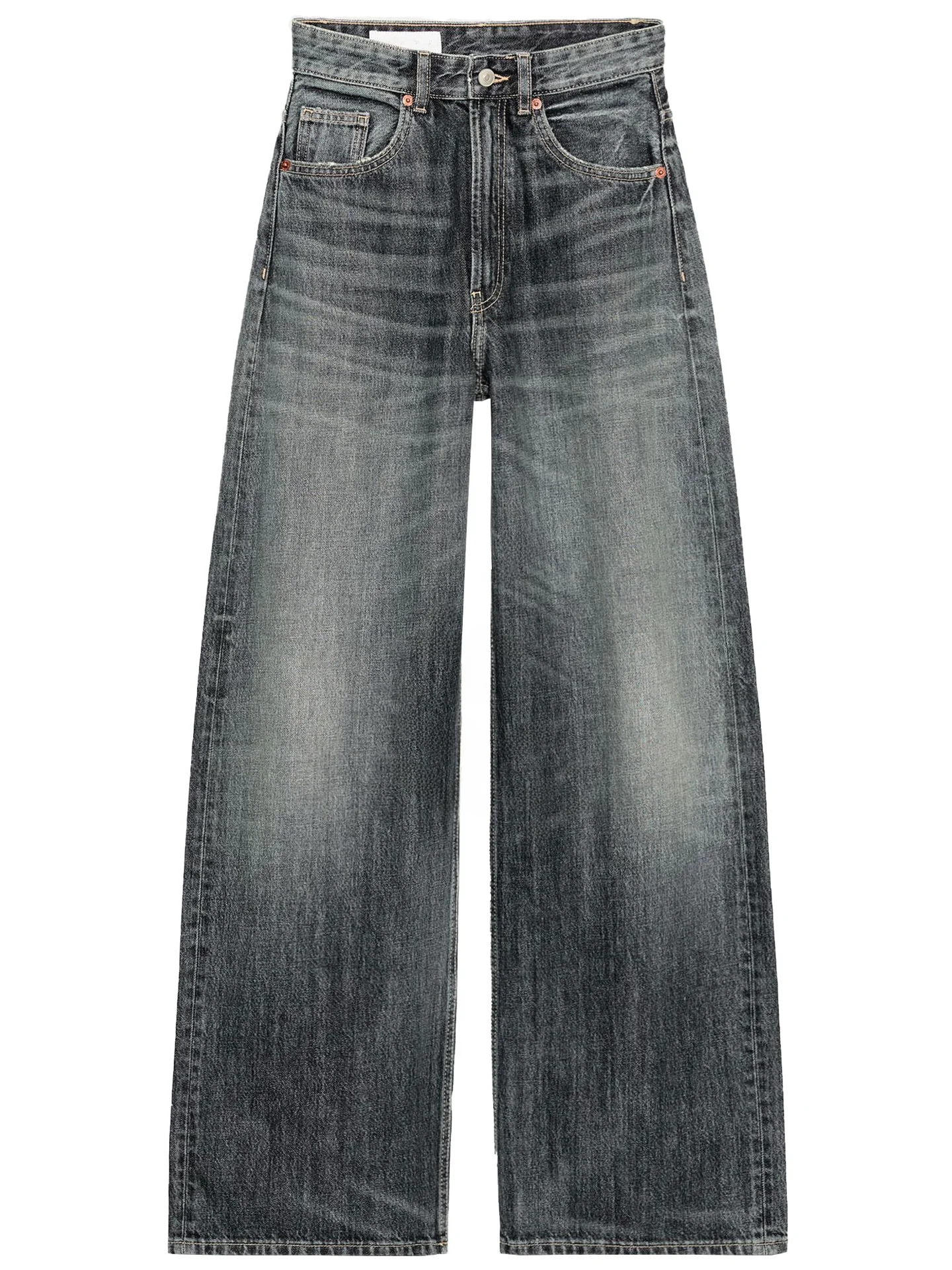 Cintura alta ultra larga perna jeans feminino solto ajuste facionable confortável emagrecimento alta elástica casual sle outono inverno