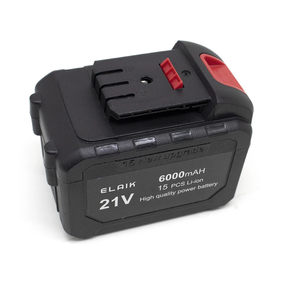 21V 6.0Ah Power Tool Battery Suitable high pressure water guns, car vacuum cleaners,high lithium capacity lawn grinding chainsaw