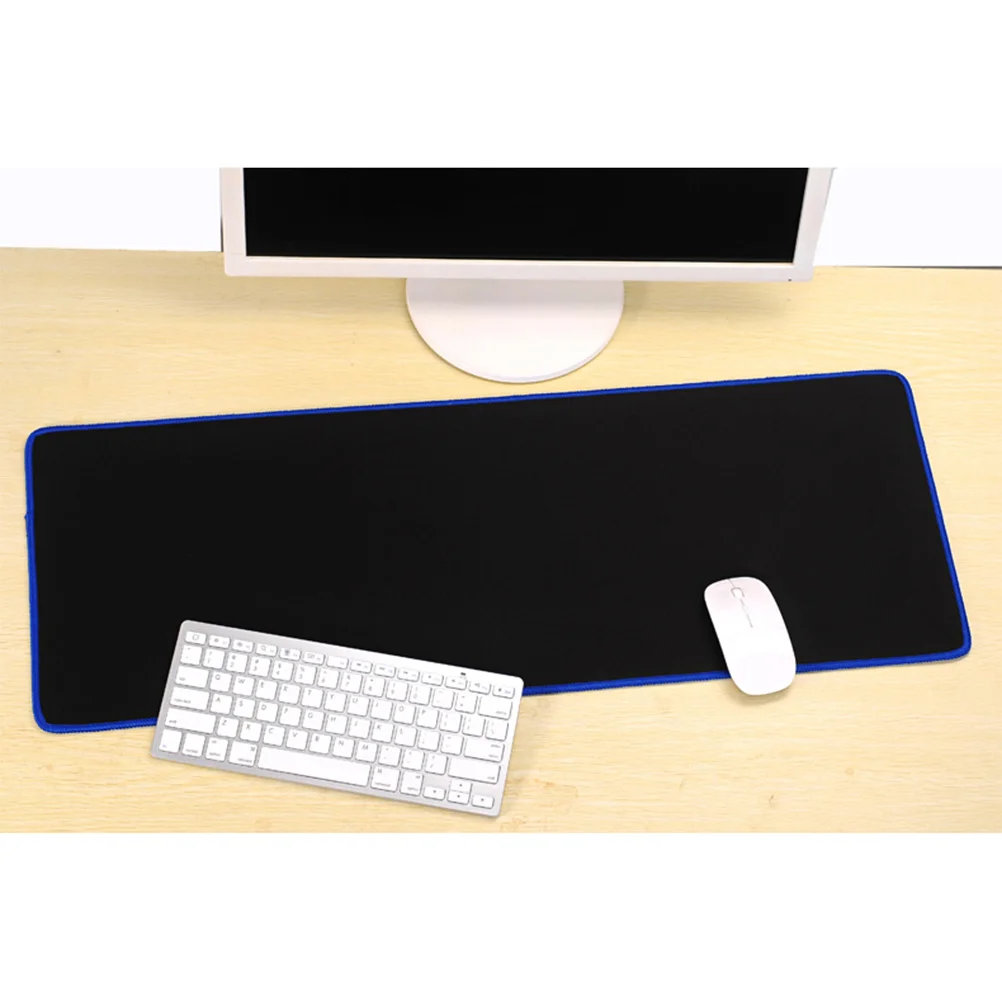 

Black with 300x700x2mm Large Gaming Mouse Pad Anti-Slip Keyboard Mat Mouse Pad