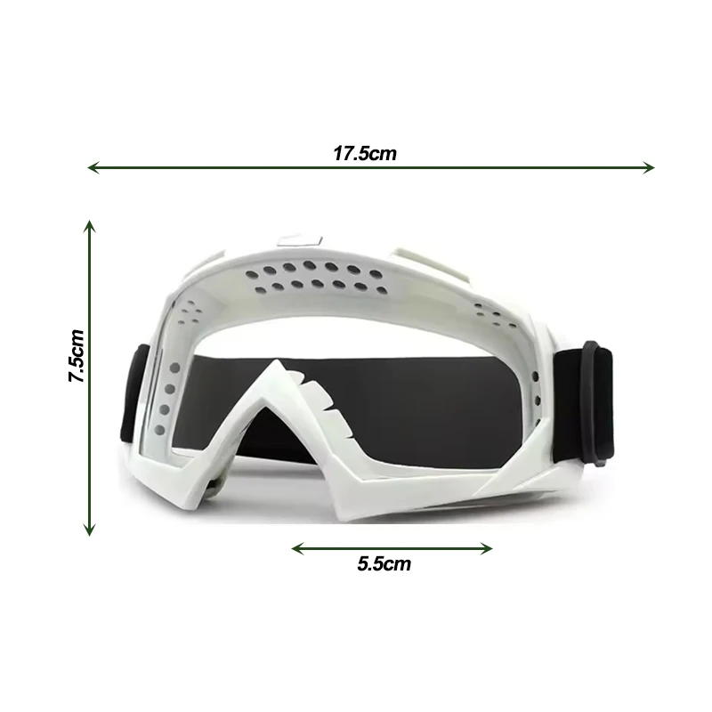 Gafas de esquí de montura grande, gafas multicolores de invierno para ciclismo, motocicleta, gafas antideslumbrantes a prueba de viento, gafas tácticas para deportes al aire libre