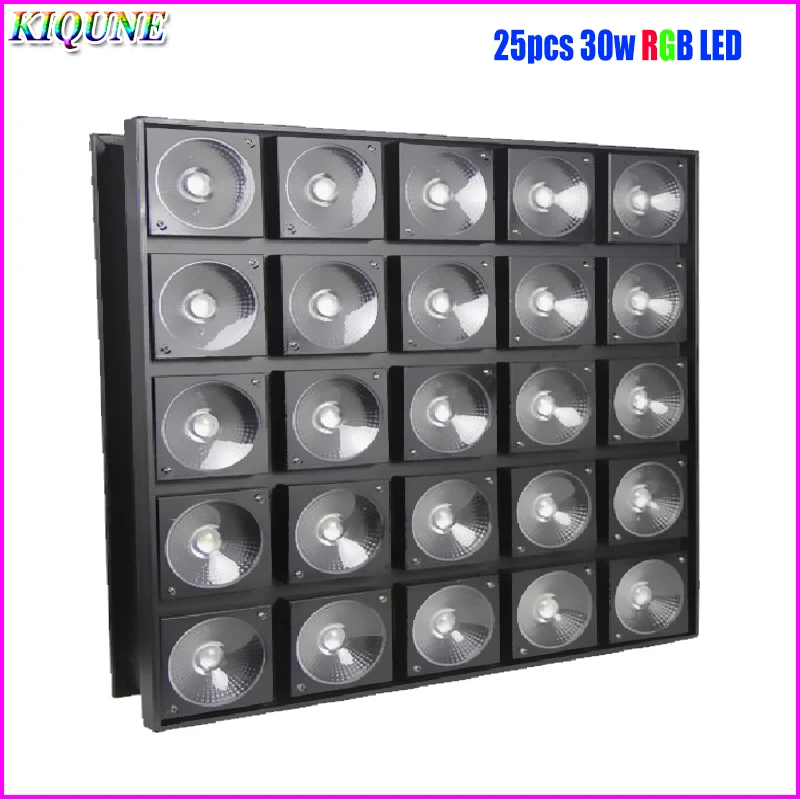 25PCS*10W 3IN1  Led Martix Beam Light 25*30w RGB Module Disco Dj Culb Nightculb Ktv Stage Effect Lighting