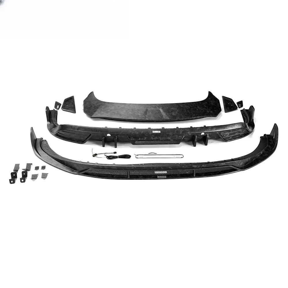L7 2022+ Bodykit Front Lip Rear Lip Side Skirts Rear Wing Side Mirror Covers Rim Covers Carbon Fiber Body Parts