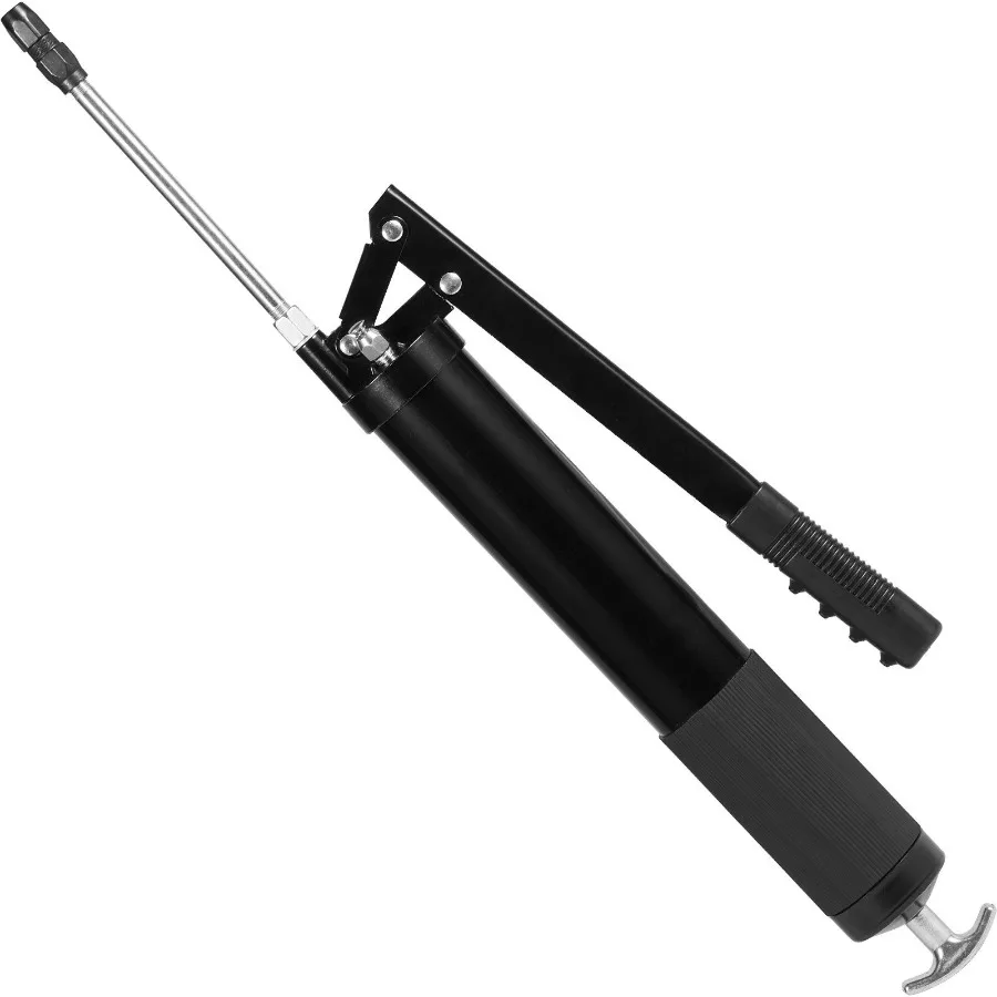 

Grease Gun 10000 PSI Max. Working Pressure 20 OZ 600 CC Capacity Heavy Duty Lever Action Grease Gun Kit Includes 18.5 Inch ibl