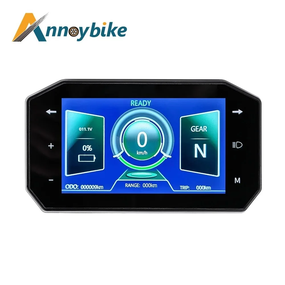 LCD Display with Bluetooth Car Play Smart Meter Electric Bicycle Motorcycle