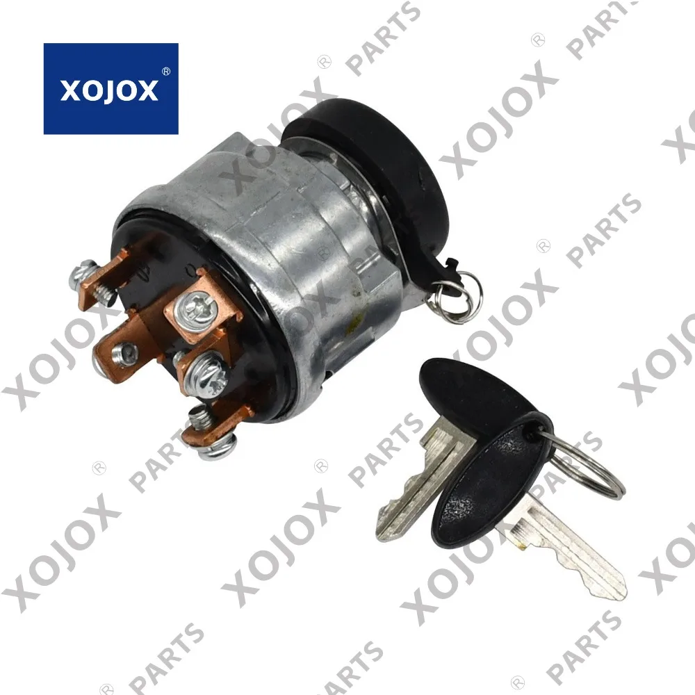 

XOJOX 83940565 Выключатель зажигания с ключами SBA385200331 SBA38520030 для трактора Ford New Holland 1620 1700 1710 1715 1900 1910 1920 1