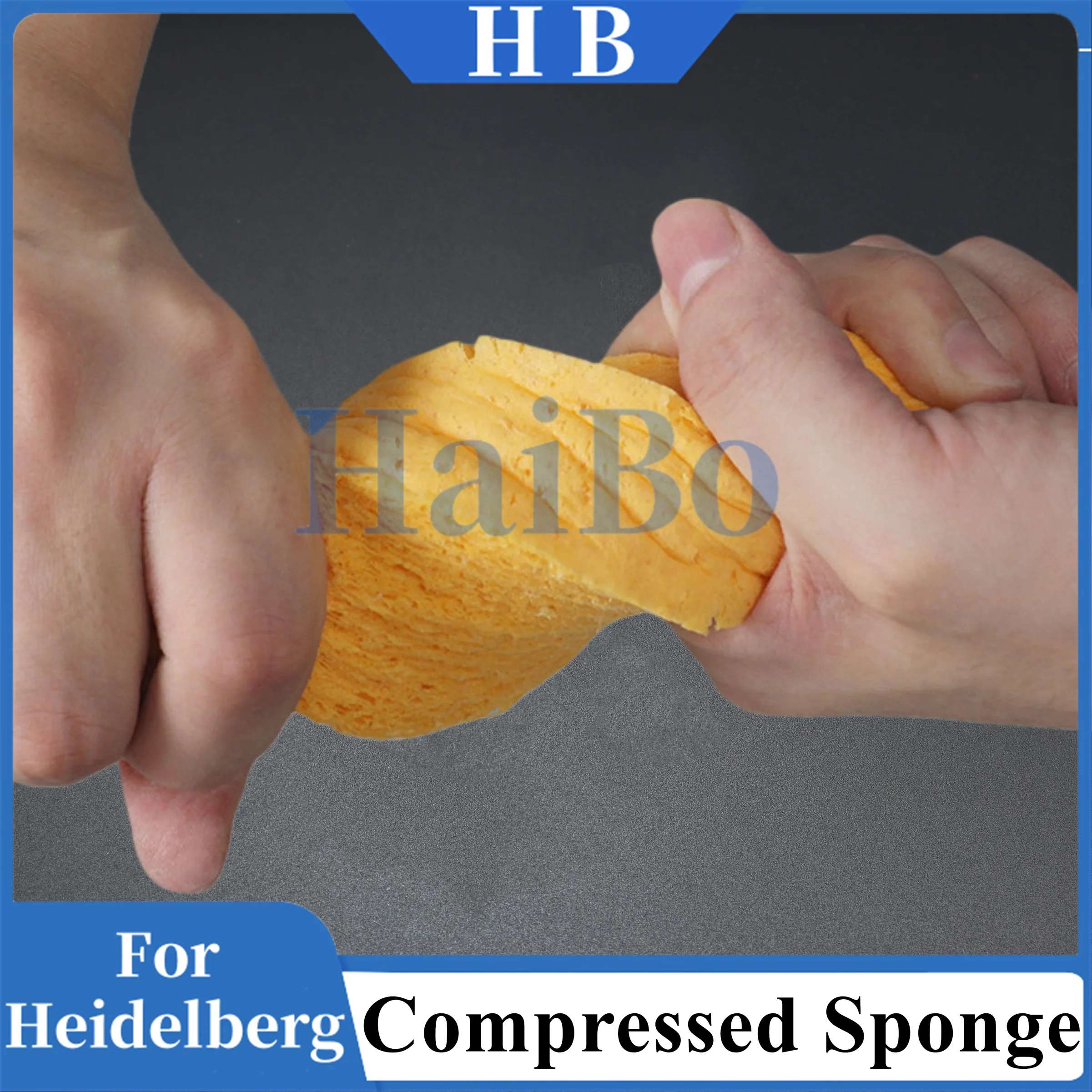 HaiBo Best Quality PS Board Cleaning Compression Sponge for Pinting Machine Car Washing Domestic Use - Consumable Parts Blister