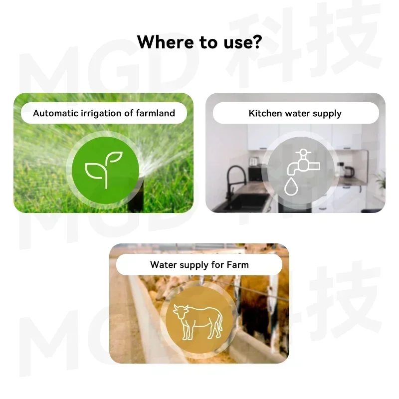 EWelink Smart Water Valve ZigBee Ball Valve DN15/DN20/DN25 APP Remote Control For Alex/Google Assistant/Salute/Alice Farm/Home