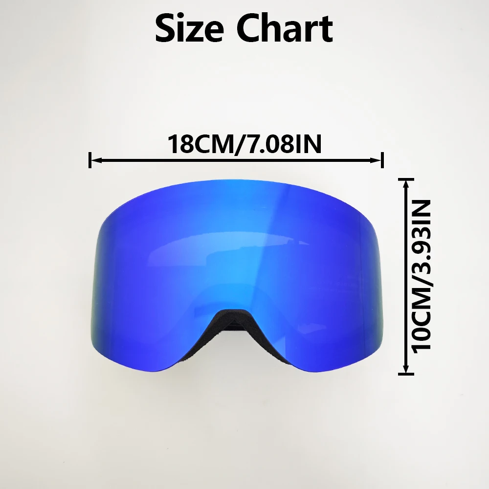  High Definition Safety Goggles Ski Snowmobile Use Men Women WindProof DustProof SandProof Winter Outdoor Glasses