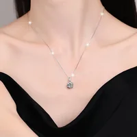 1Carat Genuine Moissanite Pendant Necklace for Women Top-Quality 925 Sterling Silver High End Jewelry Ideal for Weddings Parties - Image 6