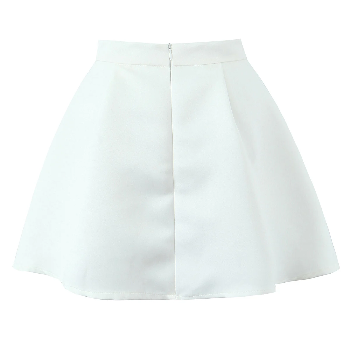 ヴィンテージハイウエストミニスカート,2022コレクション,シャーリングボールガウン,ショートスカート,ショートスカート,裏地付き,単色リボン,白黒