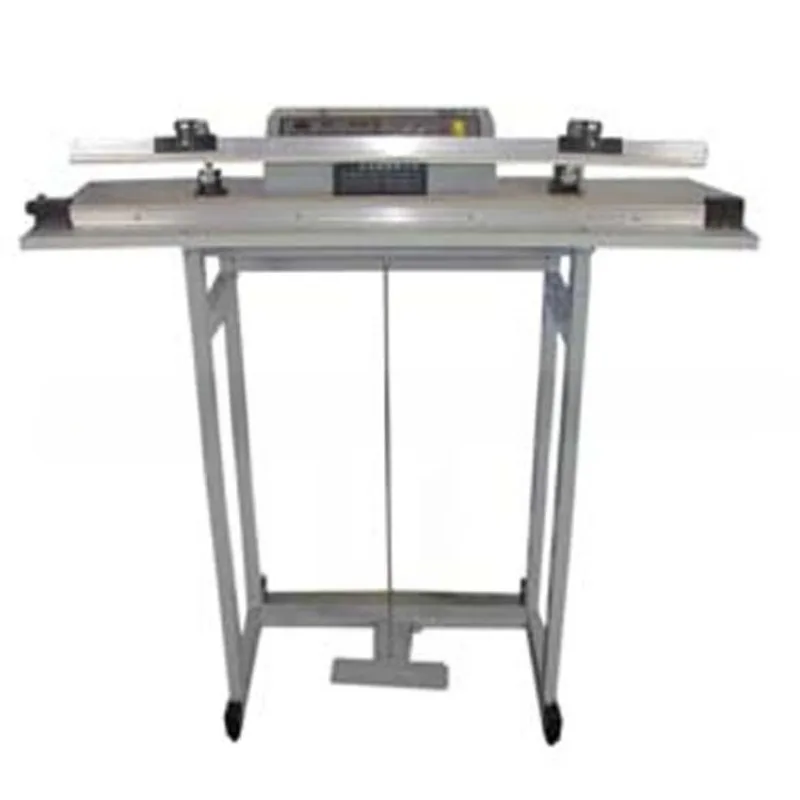 

FRT400 pedal through sealing machine, pedal PVC shrink film sealing and cutting machine, pedal plastic bag sealing machine