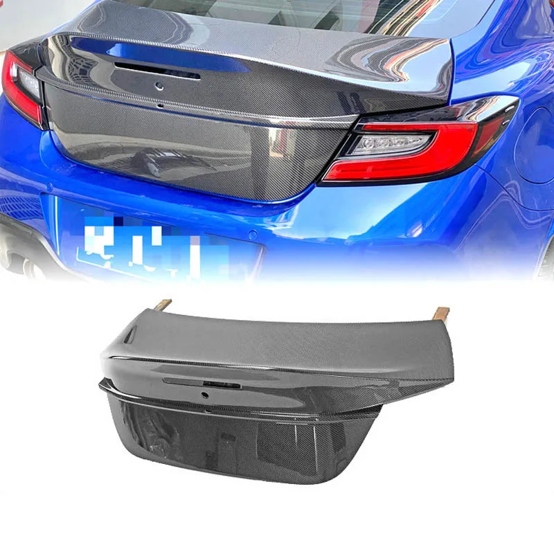 

Подходит для Subaru BRZ Toyota GR86, крышка багажника из углеродного волокна с крылом, крышка багажника EPA, автомобильные аксессуары, комплект кузова