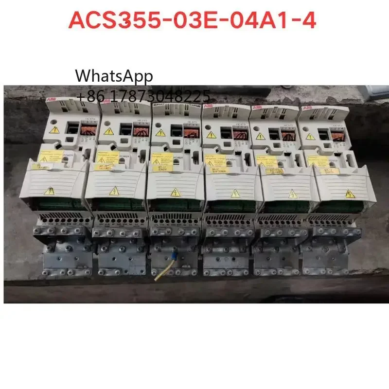 Used ACS355-03E-04A1-4 inverter Functional test OK