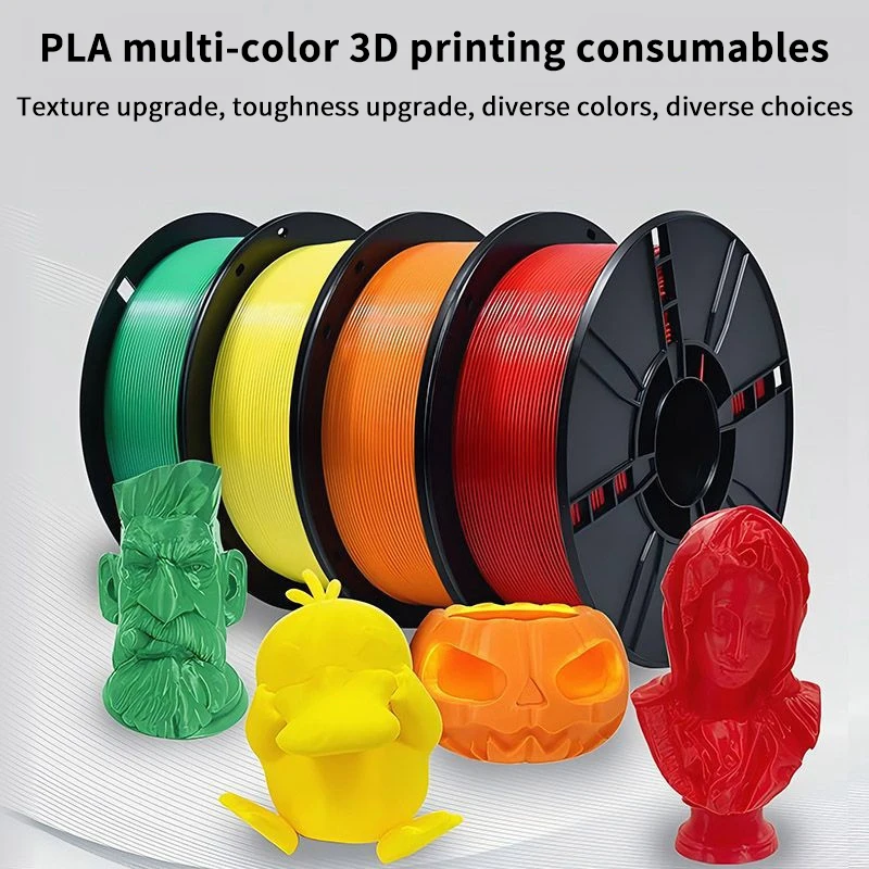 

Нить PLA Plus 1 кг (2,2 фунта) 1,75 мм PLA + материал для 3D-принтера 3D-печати FDM Высококачественный материал для студии