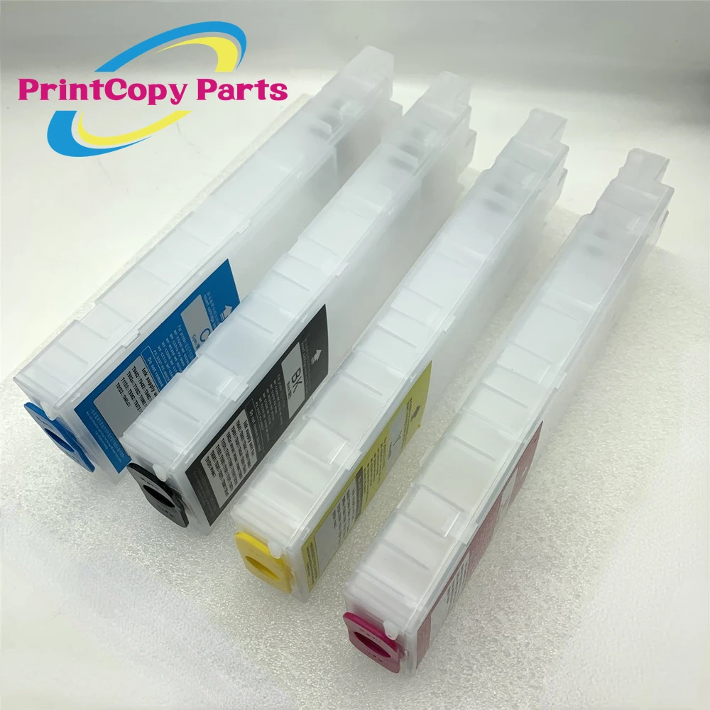 Imagem -06 - Cartucho de Tinta Recarregável para Epson Workforce Pro sem Chip Wf-c5390 Wf-c5890 Wf-c5810 Wf-c5310 1set