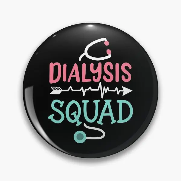 Dialysis Dialysis Nurse Nephrology Techn Soft Button Pin Clothes Metal Funny Cute Cartoon Badge Women Lover Jewelry Hat Fashion