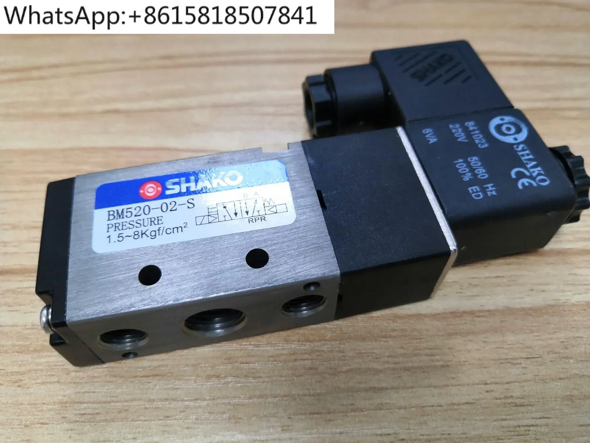 SHAKO solenoid valve BM520-02-S 220Vac 24vdc