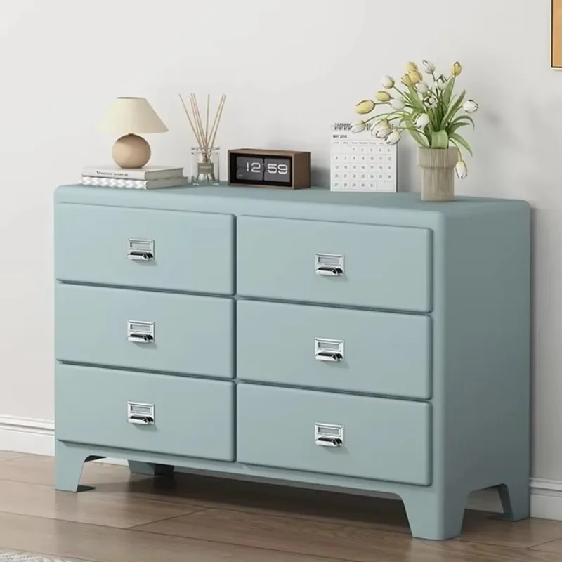 Heavy duty blue steel cabinets | Modern design, large capacity and easy to assemble - wholesale living room storage furniture