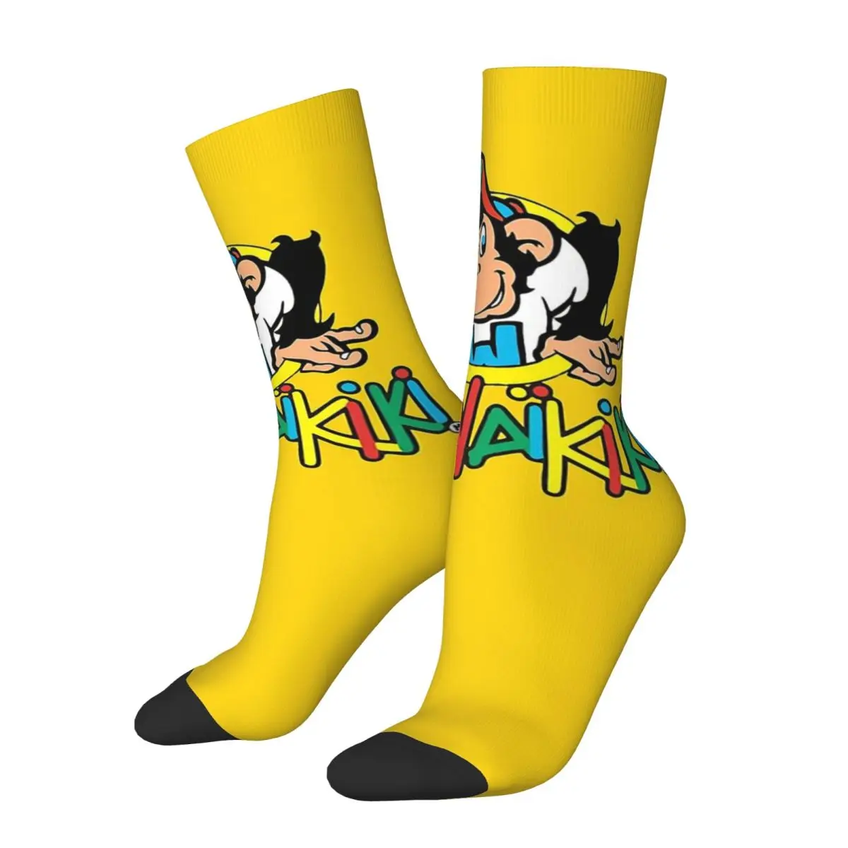 LC Waikiki Monkey Essential T-Shirt Unisex Winter Socks Warm Happy Socks street style Crazy Sock